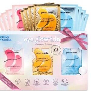 GRACE & STELLA - UNDER EYE MASK COMBO PACK  (72 TOTAL MASKS)